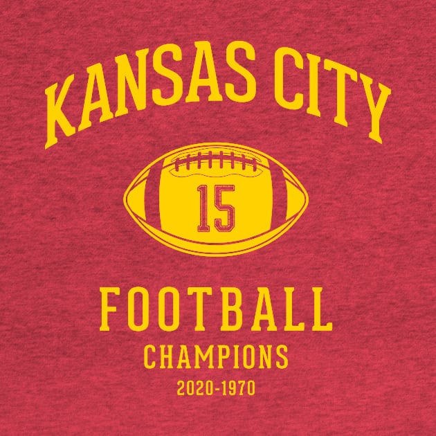 Vintage Kansas City Chiefs 2020 Campions by BooTeeQue